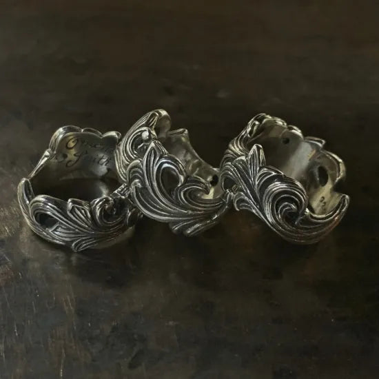 日本唐草指環|Japanese Arabesque Ring(手工訂製款)