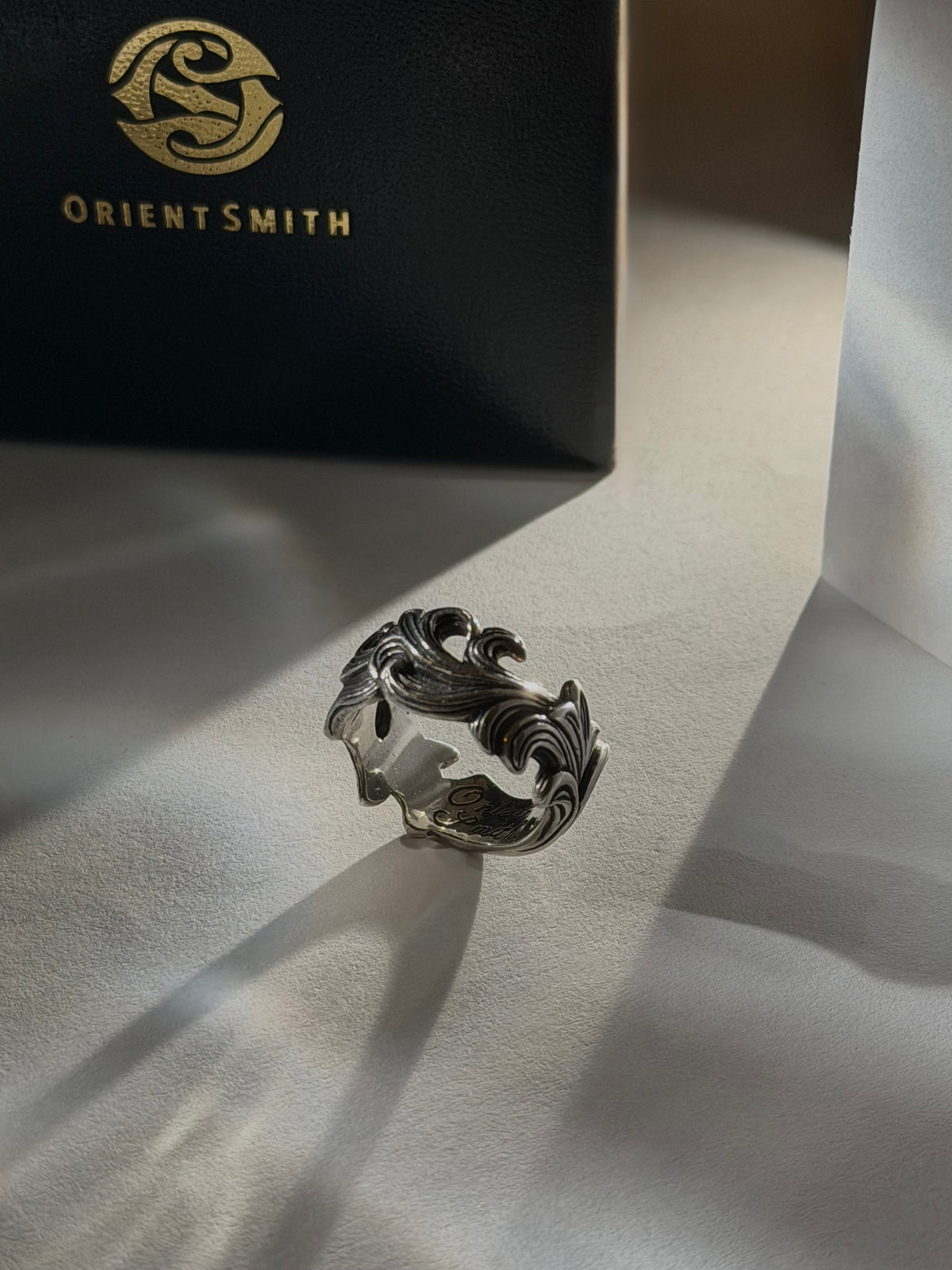 日本唐草指環｜Japanese Arabesque Ring(手工訂製款)