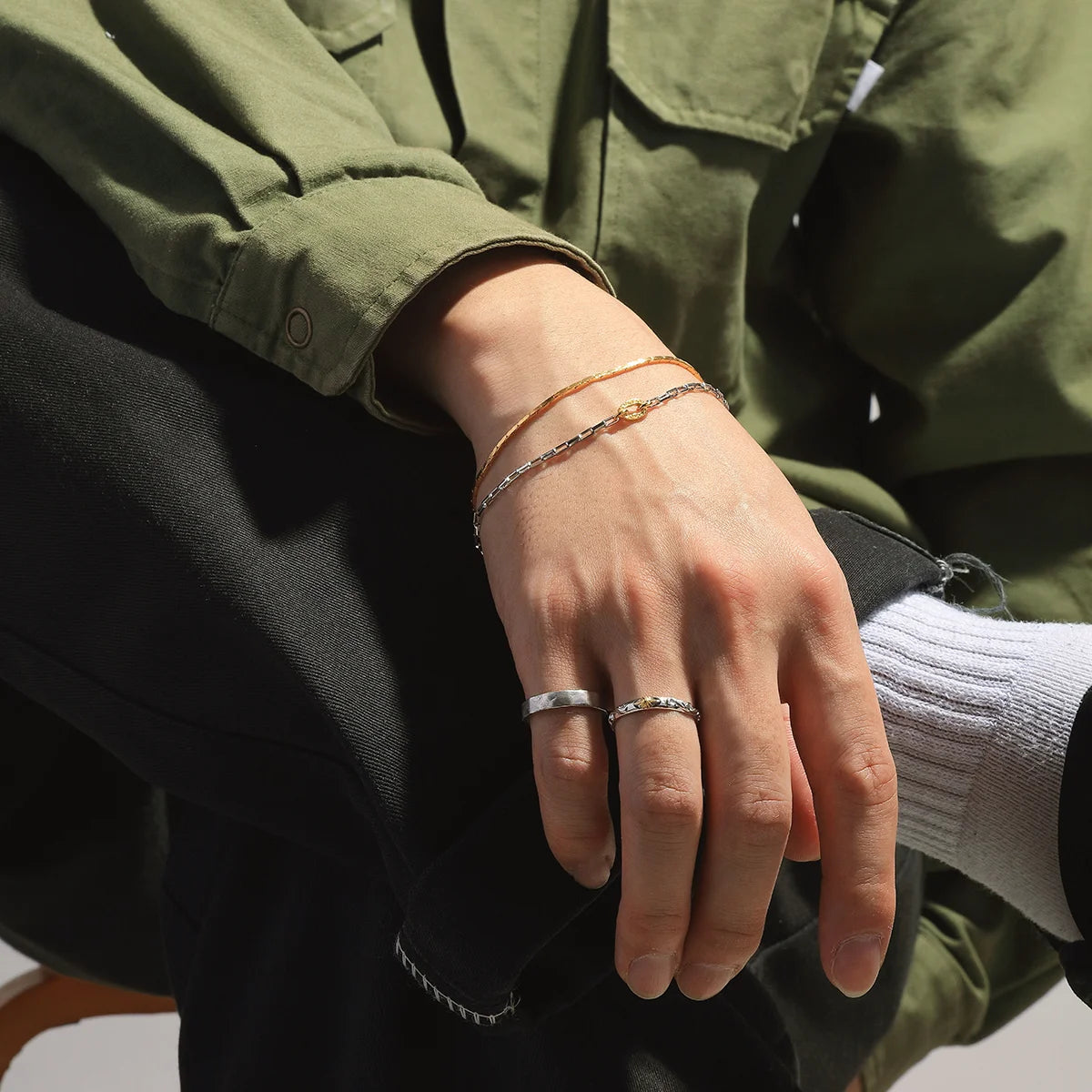 鎏華蔓影手鍊｜Arabesque Silver925 K24 Gold Plated Chain Bracelet