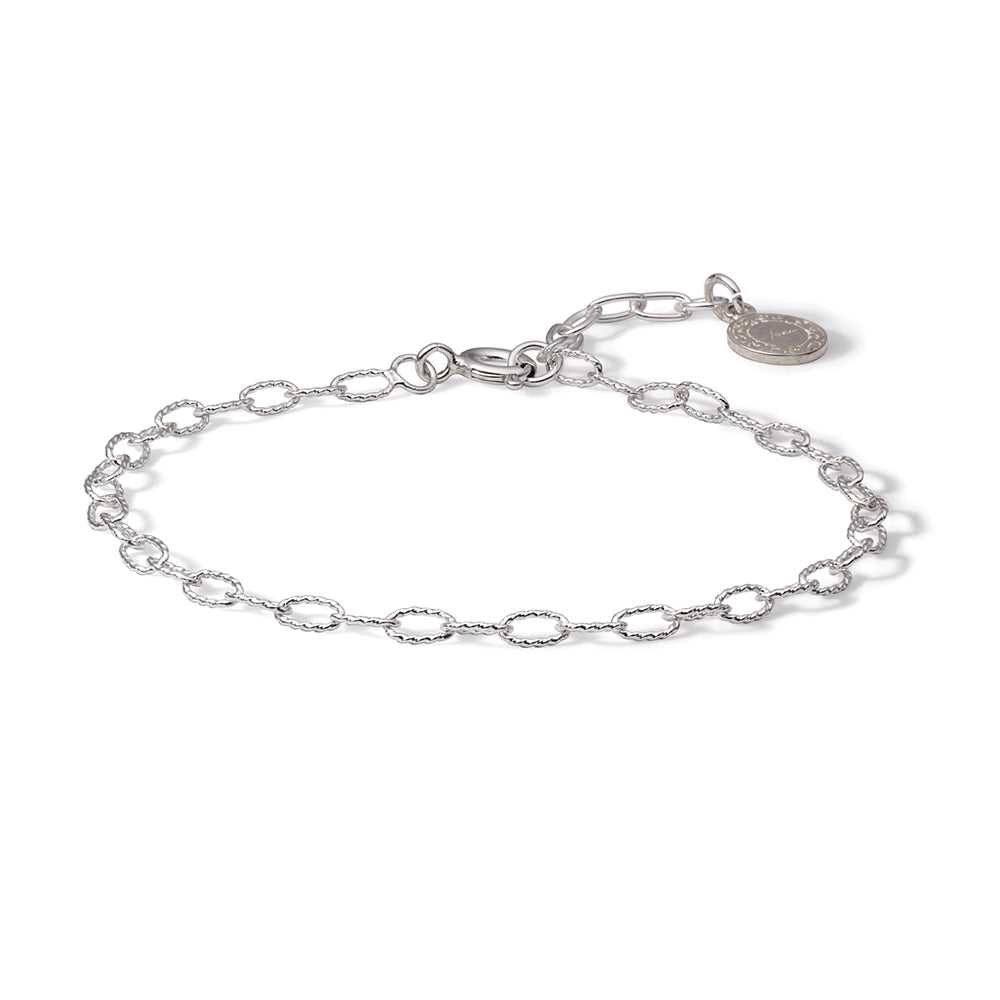 Sana織結鏈節手鍊｜Sana Oval Link Chain Bracelet