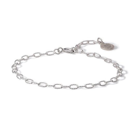 Sana織結鏈節手鍊｜Sana Oval Link Chain Bracelet